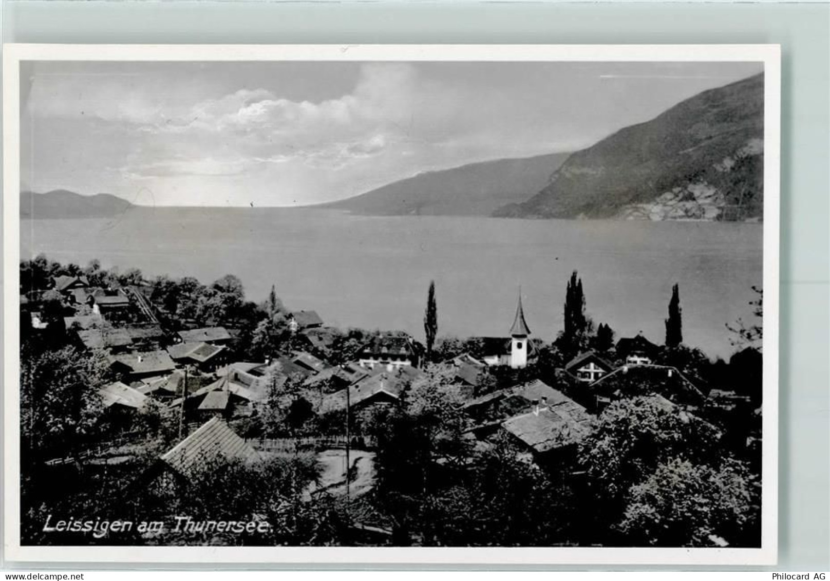 3706 Leissigen FOTO KEINE AK Thunersee - 13137920