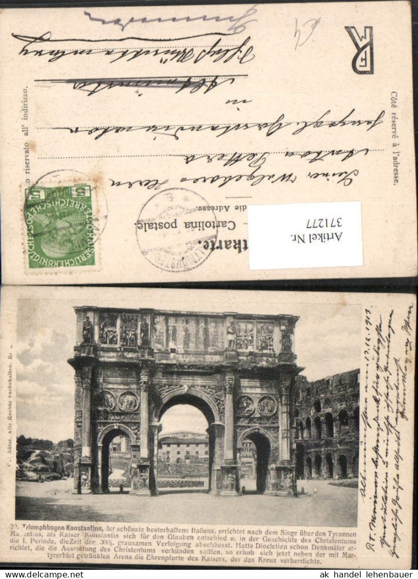 371277,Lazio Roma Rom Arco Triumphbogen Konstantins