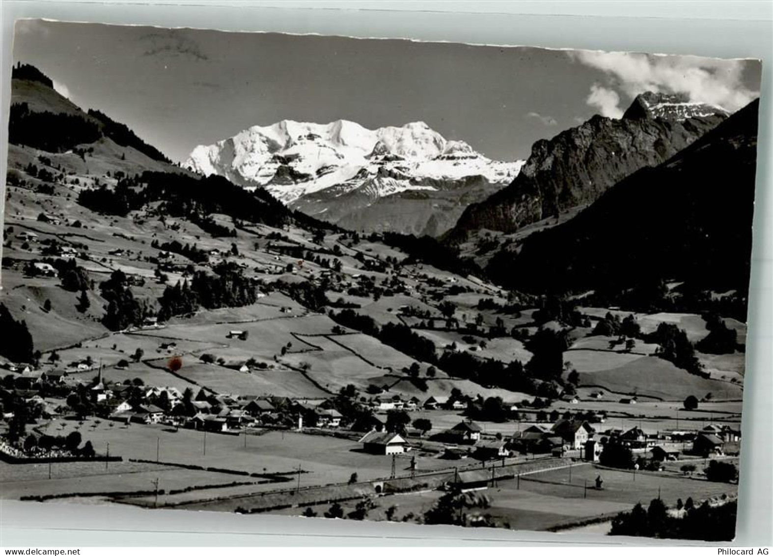 3713 Reichenbach im Kandertal 1952 Foto AK Blümslisalp Aermighorn - 38191272