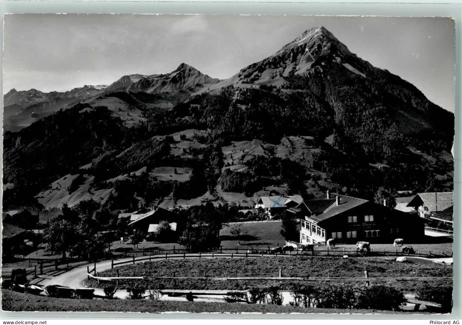 3713 Reichenbach im Kandertal 1967 - Faltschen Niesen - 10395323