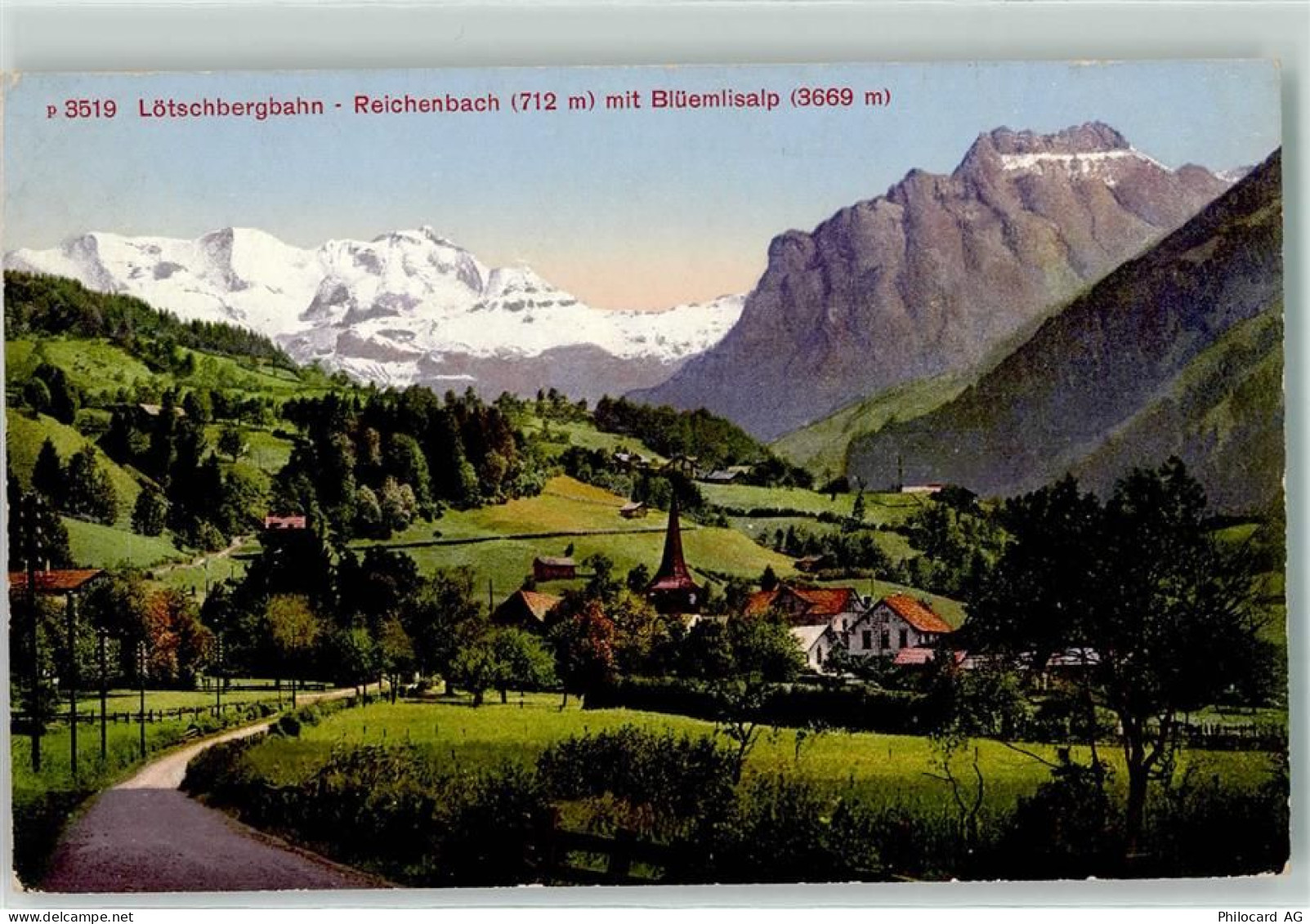 3713 Reichenbach im Kandertal - Lötschbergbahn Blümlisalp - 10621954