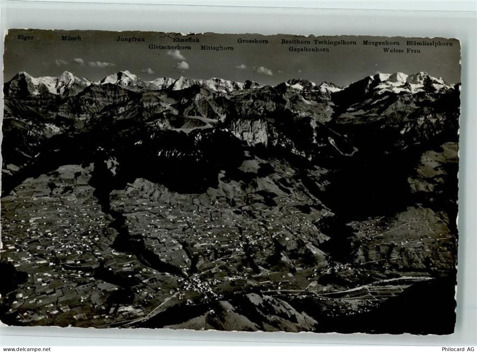 3713 Reichenbach im Kandertal - Niesenbahn Blick vom Niesenkulm Reichenb... - 10156670