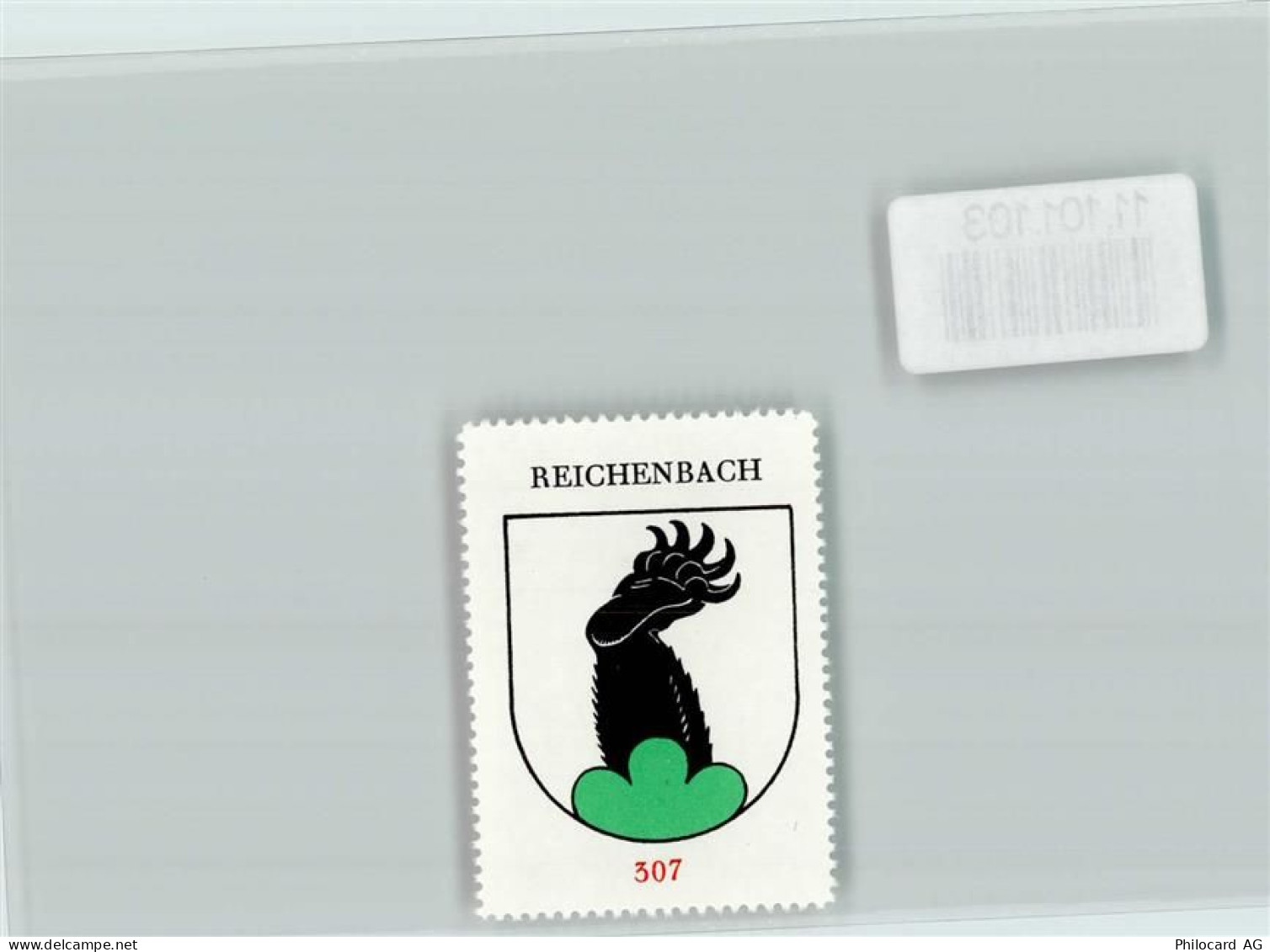 3713 Reichenbach im Kandertal - Vignette Wappen Kaffee Hag ca 1920-1940... - 11101103