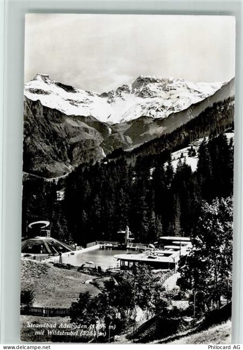 3715 Adelboden BE - Strandbad Adelboden mit Wildstrubel - 10148096