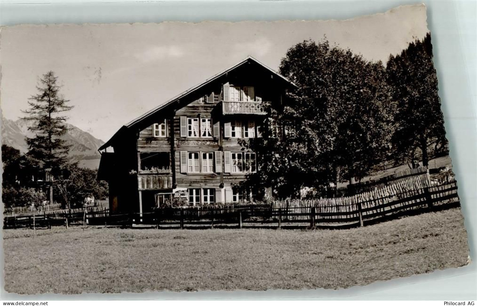3716 Kandergrund Foto AK Sonntagsschule Ferienheim der Bisch. Meth. Kirc... - 10586312