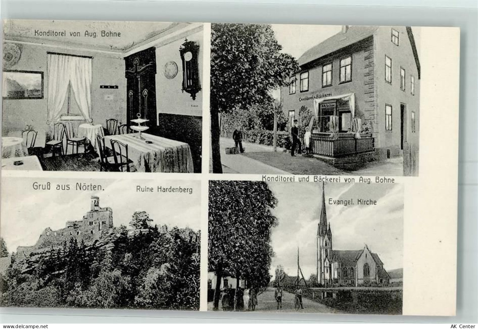 37176 W3412 Nörten-Hardenberg - Konditorei Bäckerei Aug, Bohne Ruine Har... - 13604611