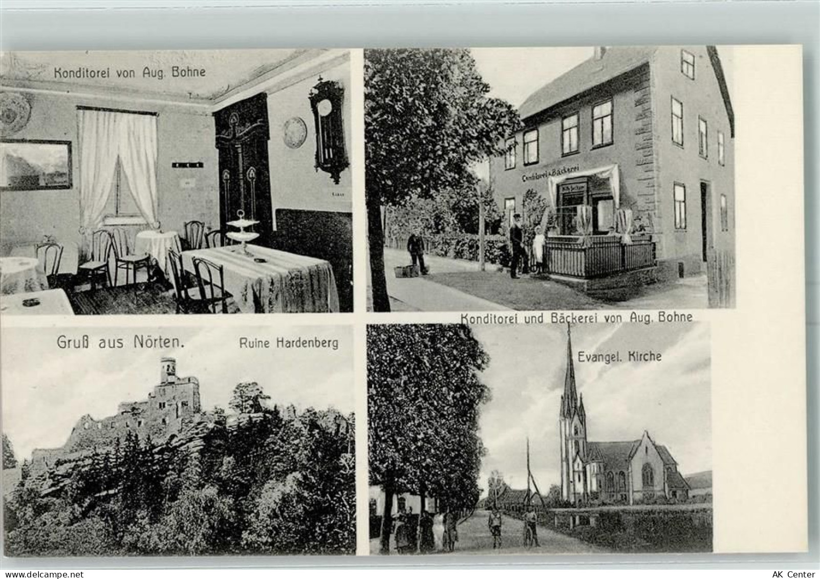 37176 W3412 Nörten-Hardenberg - Schloss Ruine Hardenberg , Bäckerei Bohn... - 13604069
