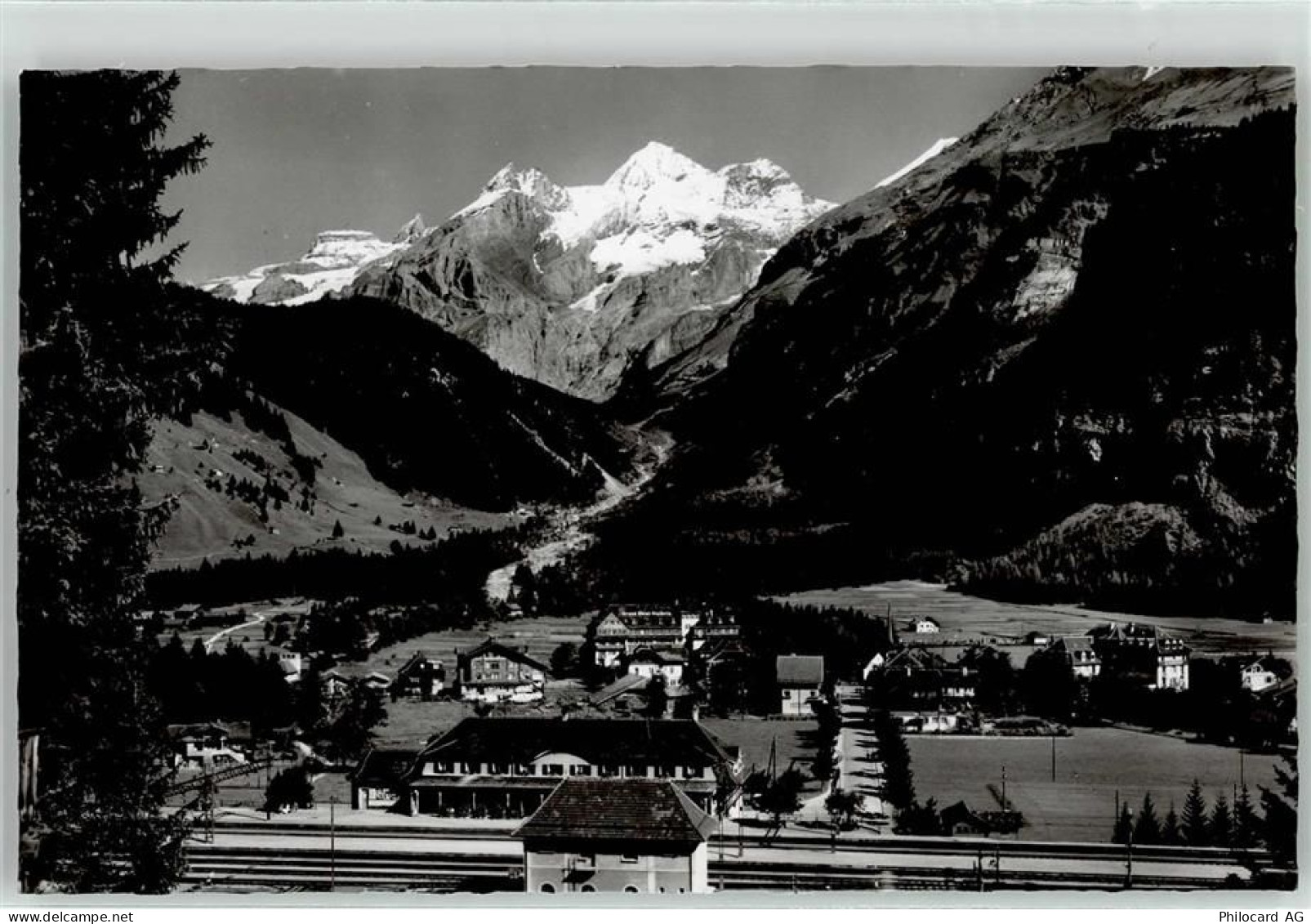 3718 Kandersteg - Bahnhof Kandersteg und Blümlisalp - 52010515