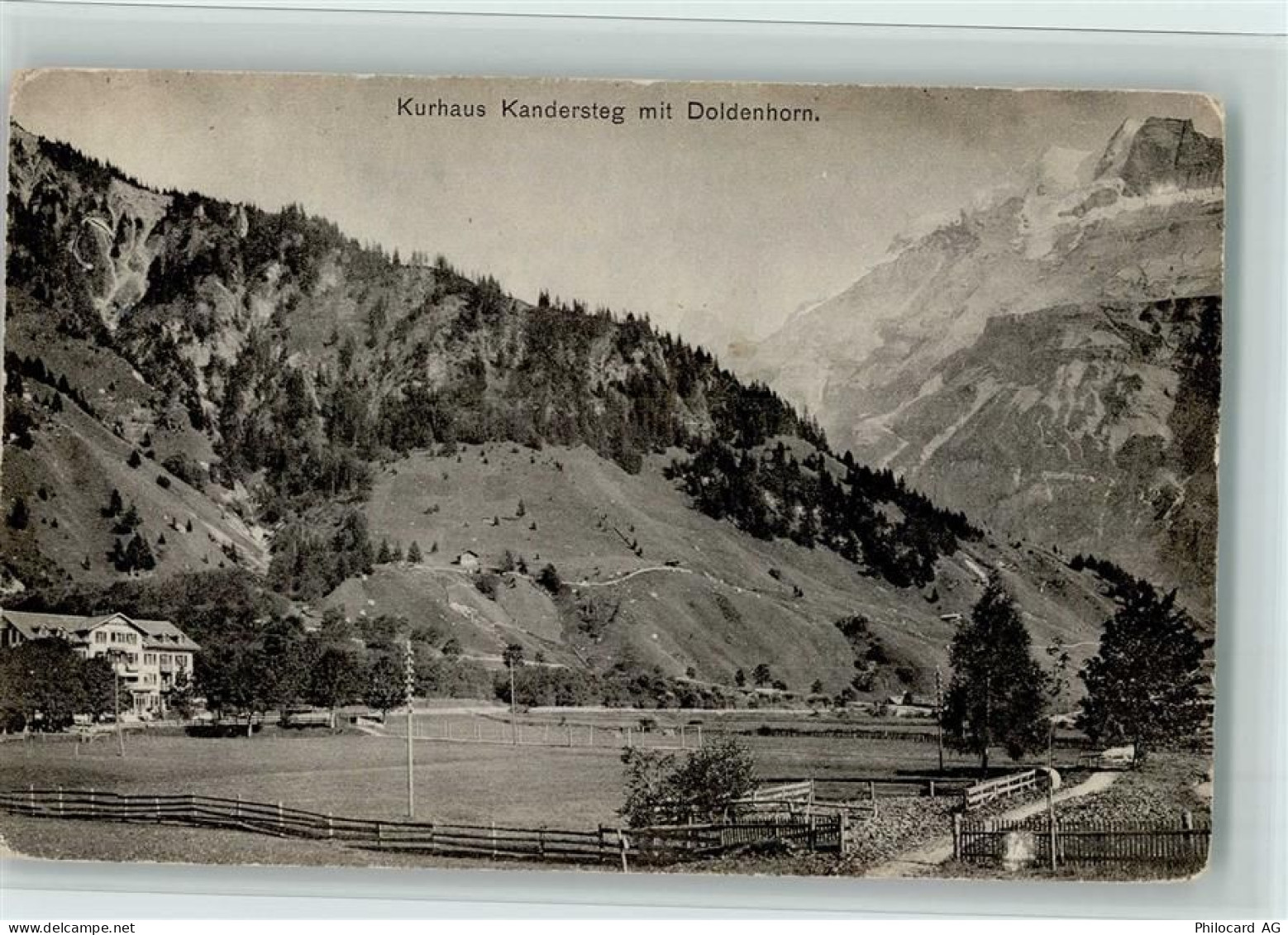 3718 Kandersteg - Kurhaus Kandersteg mit Doldenhorn - 11061622