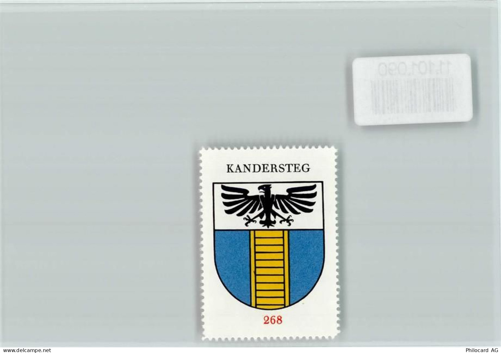 3718 Kandersteg - Vignette Wappen Kaffee Hag ca 1920-1940 Kandersteg - 11101090
