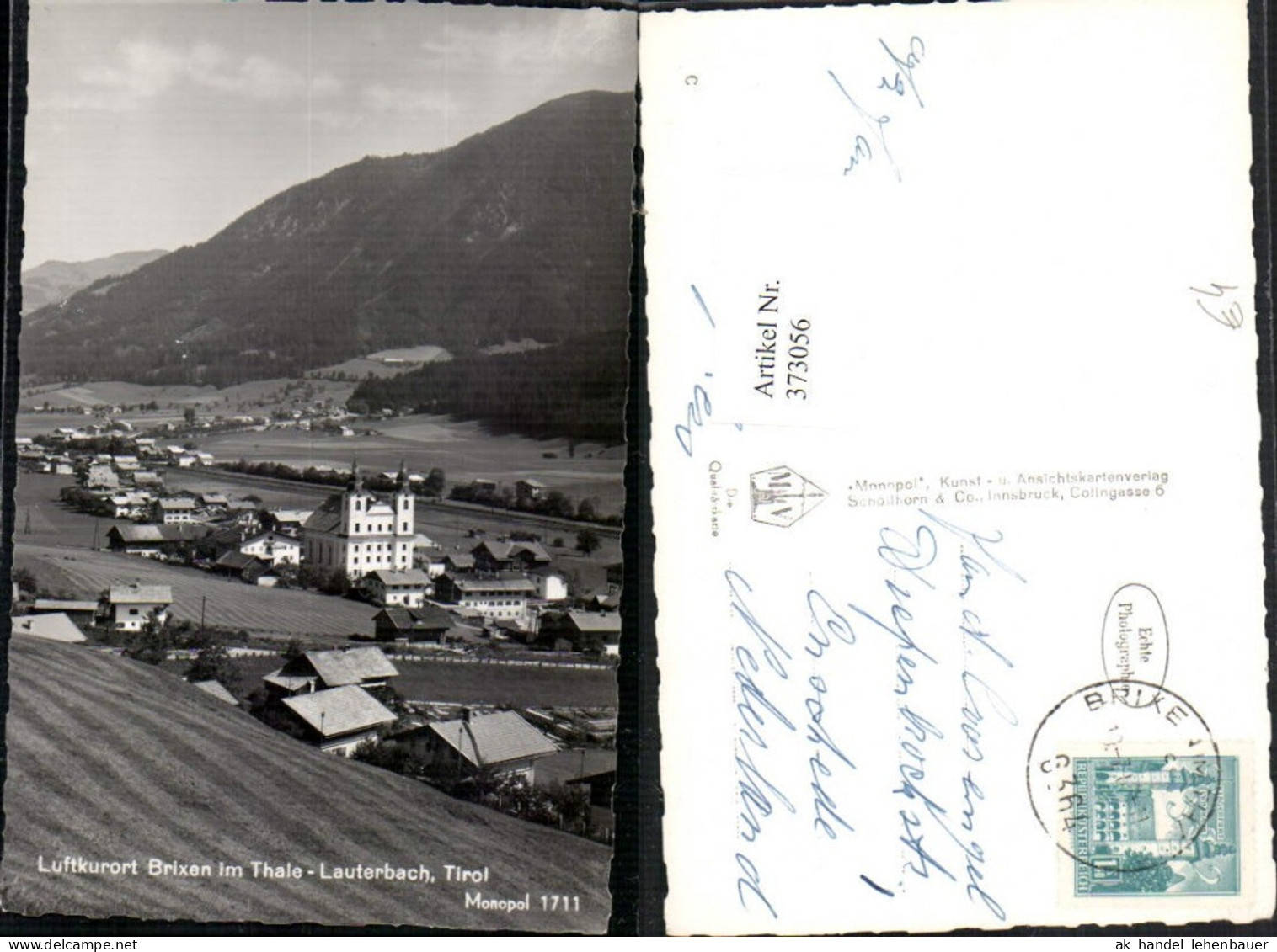 373056,Brixen im Thale Lauterbach Totale Kirche