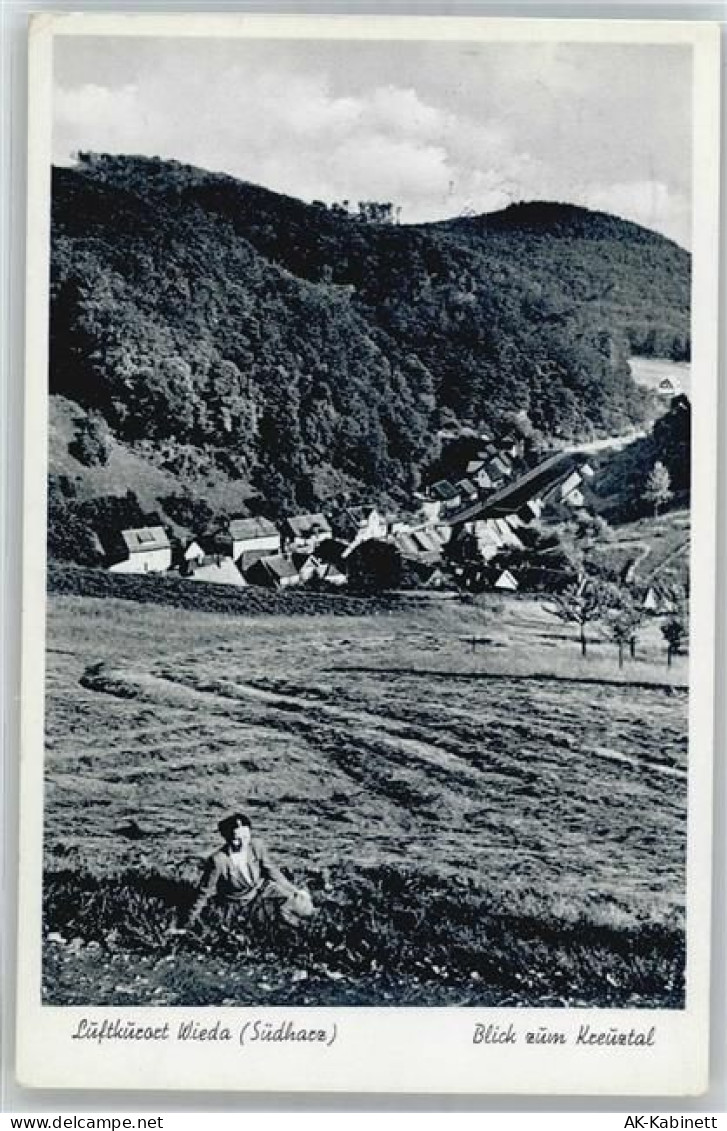 37447 W3426 Wieda - Blick zum Kreuztal - 51050689