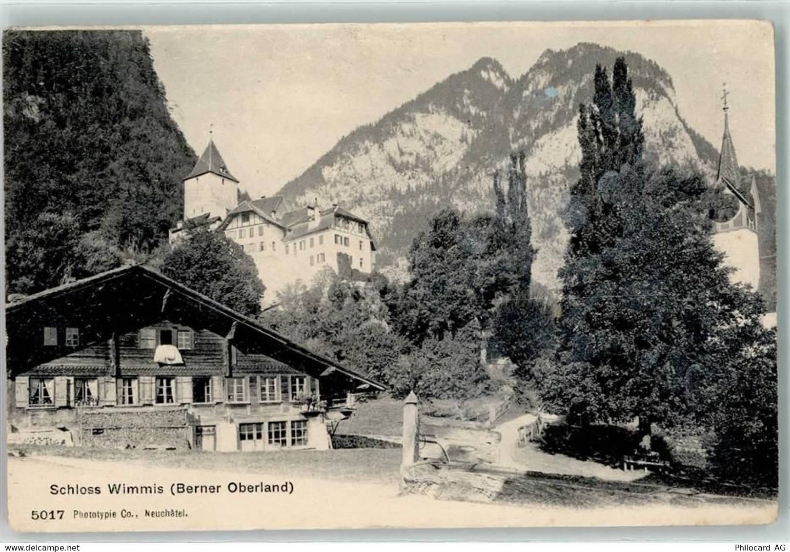 3752 Wimmis 1908 - Schloss - 10612857