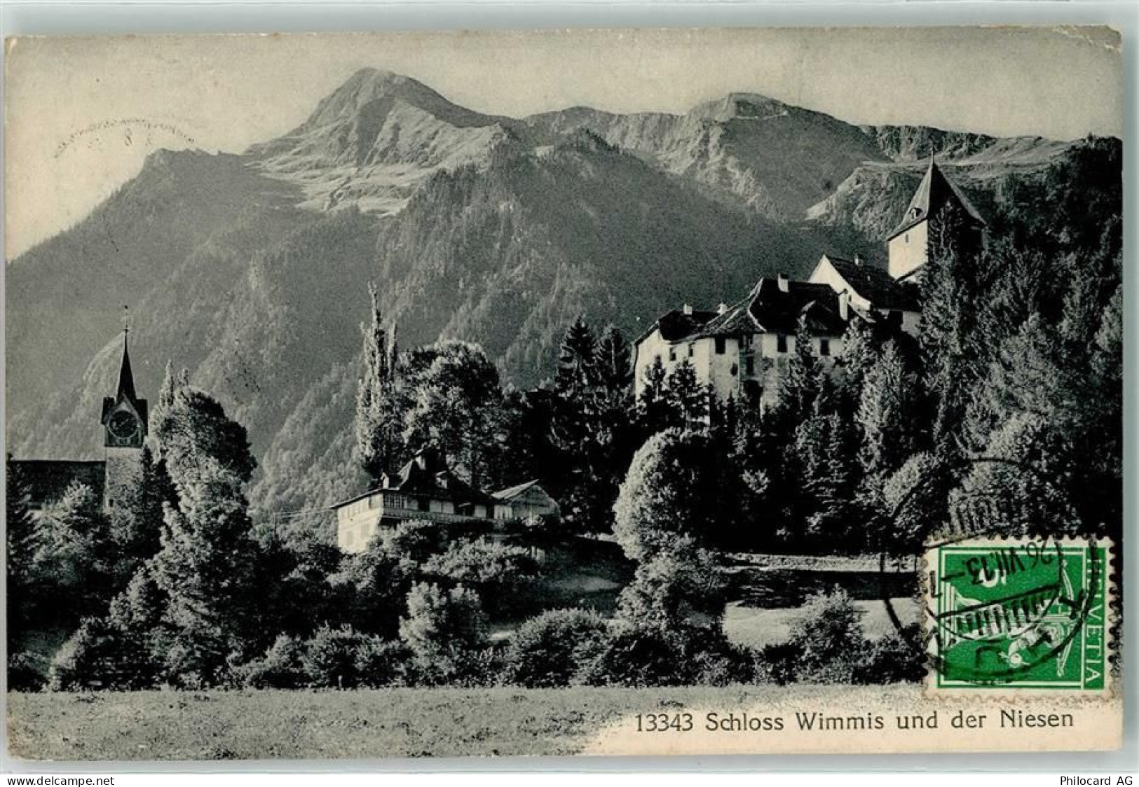 3752 Wimmis 1913 - Schloss Niesen - 10612856