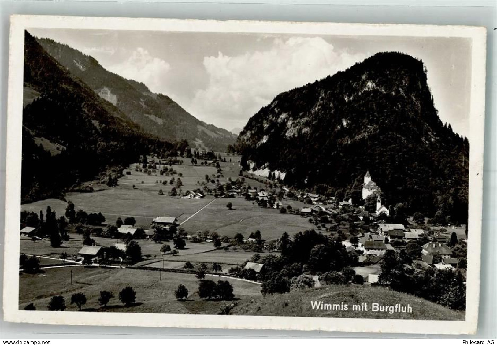3752 Wimmis 1941 Foto AK - 38194100