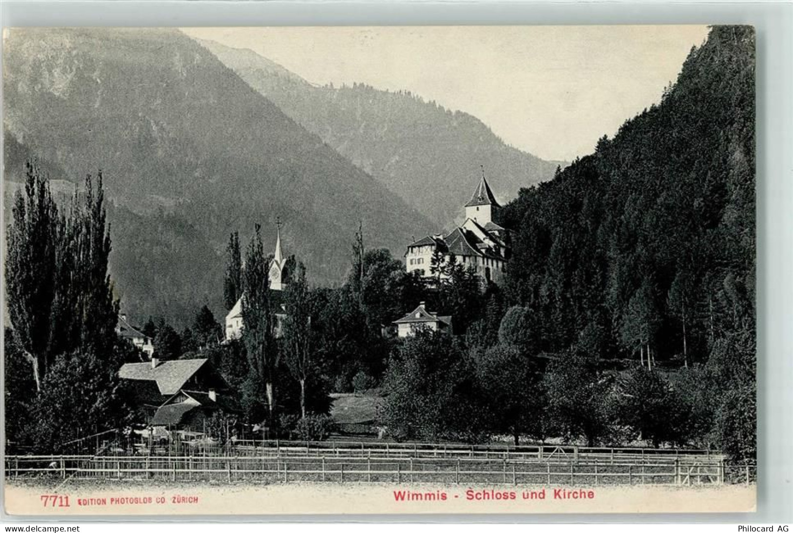 3752 Wimmis - Schloss Kirche - 10618192