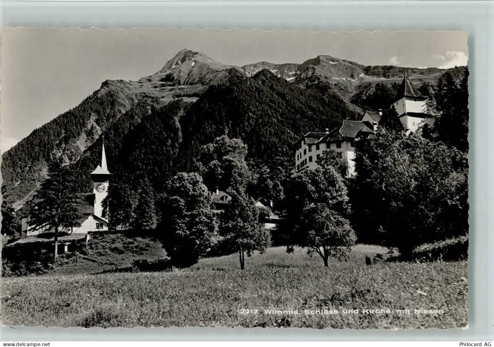 3752 Wimmis - Schloss u. Kirche - 10160364