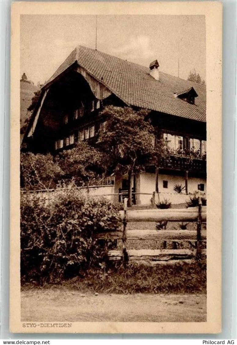 3754 Diemtigen 1921 Foto AK - 38211640