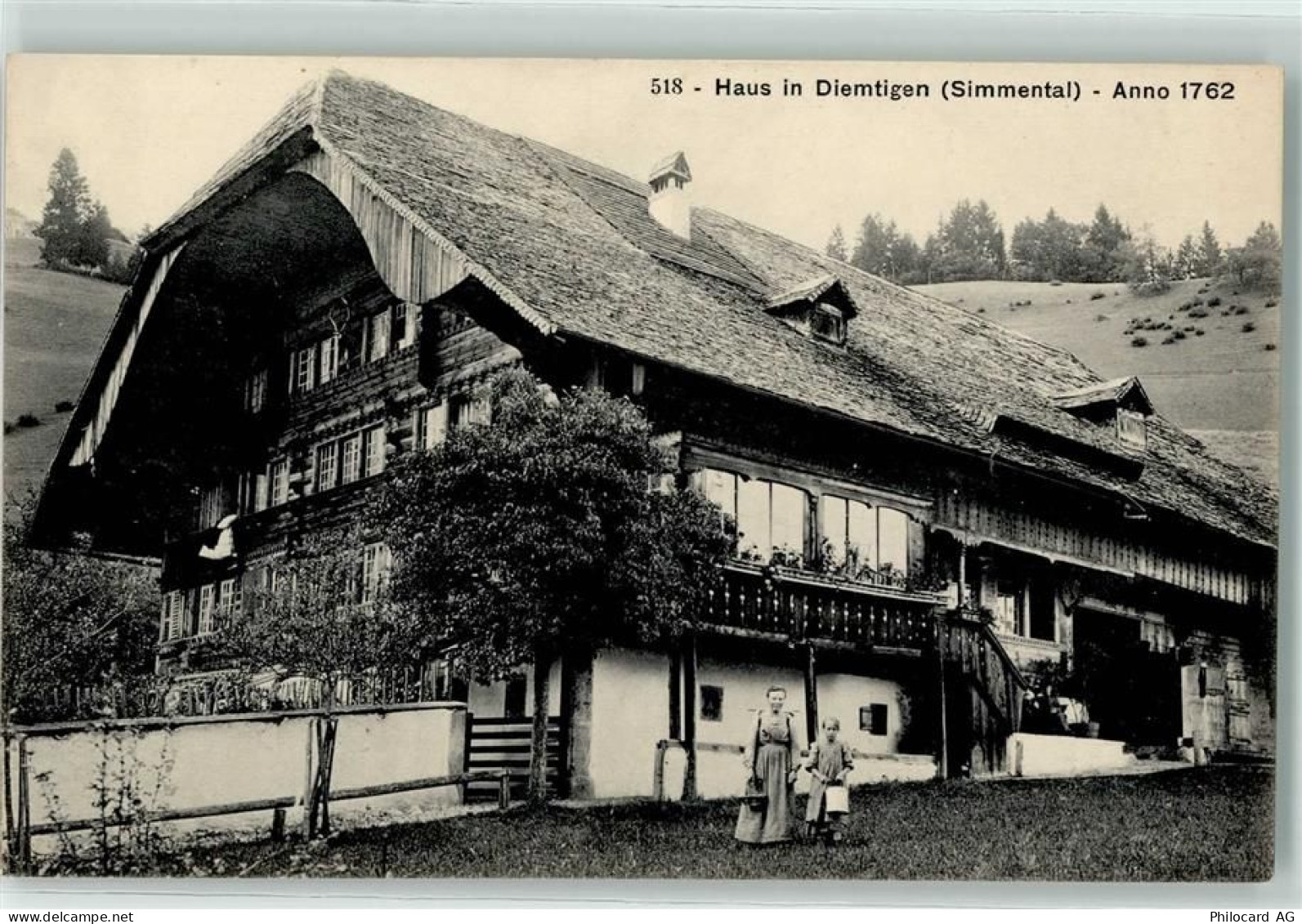 3754 Diemtigen - Simmentaler Haus Anno 1762 - 10607098