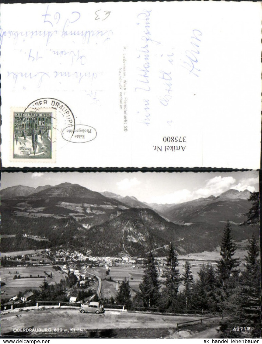 375800,Oberdrauburg Totale Bergkulisse