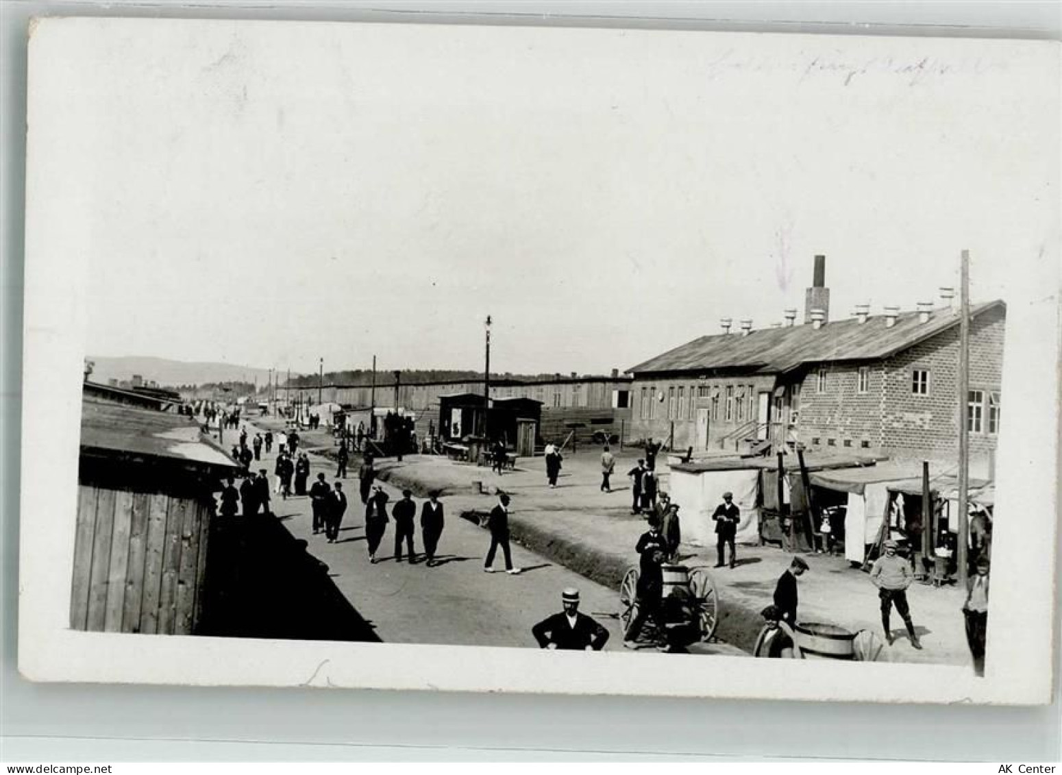37603 W3450 Holzminden 1915 Foto AK Gefangenenlager Holzminden Baracken ... - 13574665