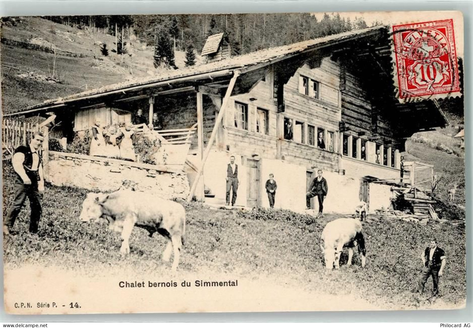 3762 Erlenbach im Simmental 1907 - Berner Chalet - 10604762