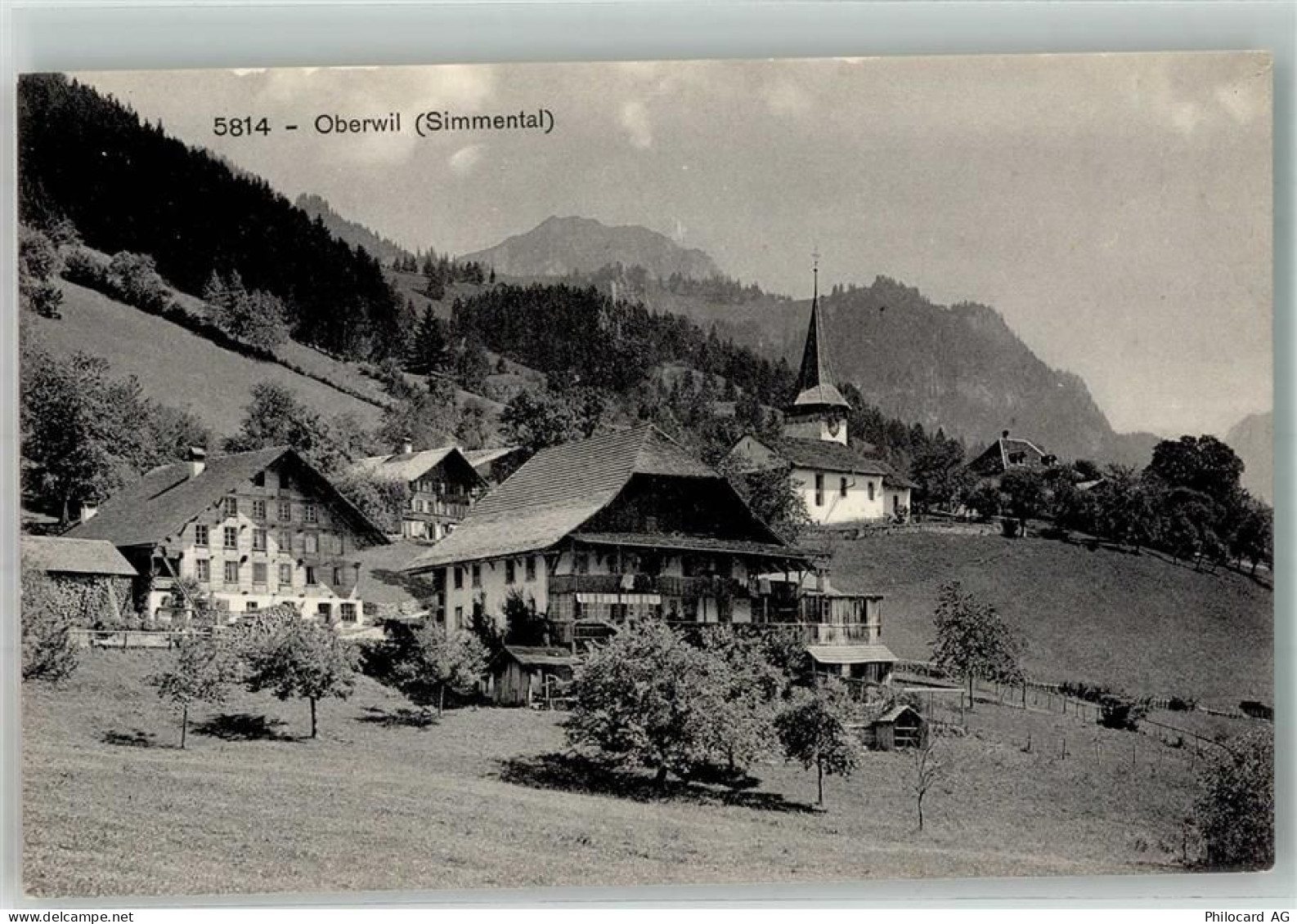 3765 Oberwil im Simmental Foto AK - 14001242