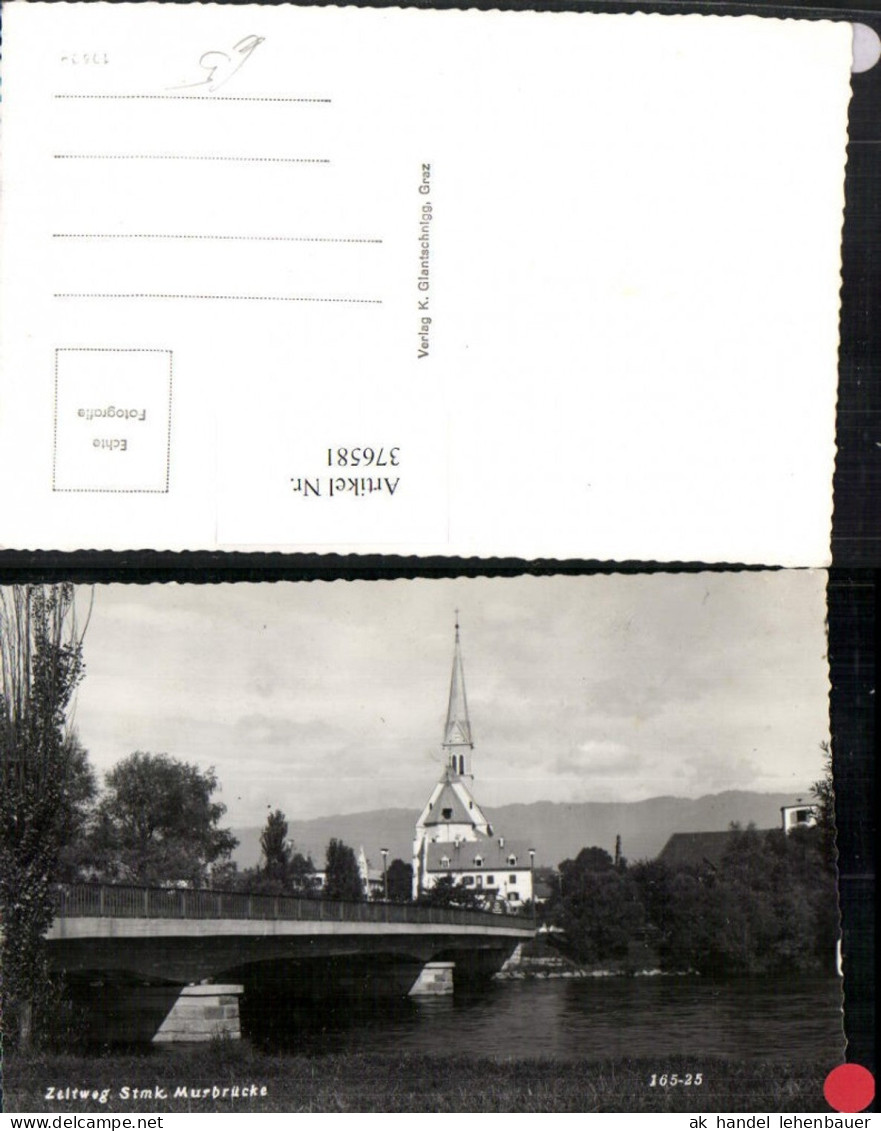 376581,Zeltweg Murbrücke Brücke Kirche