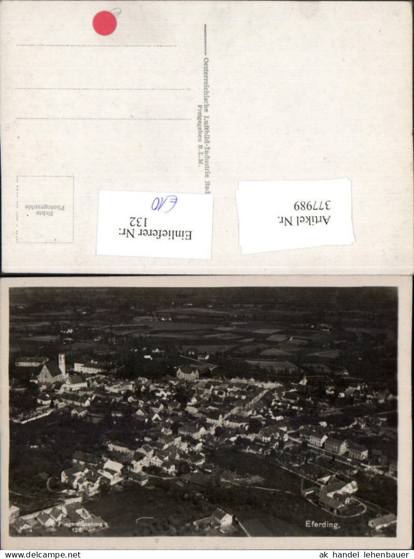 377989,Eferding Totale Fliegeraufnahme 126