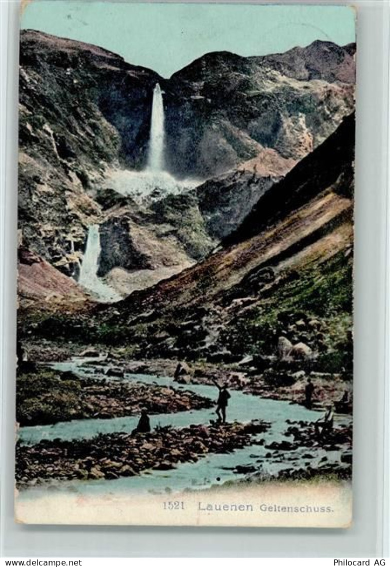 3782 Lauenen b. Gstaad 1909 - Geitenschuss Angler - 10157718
