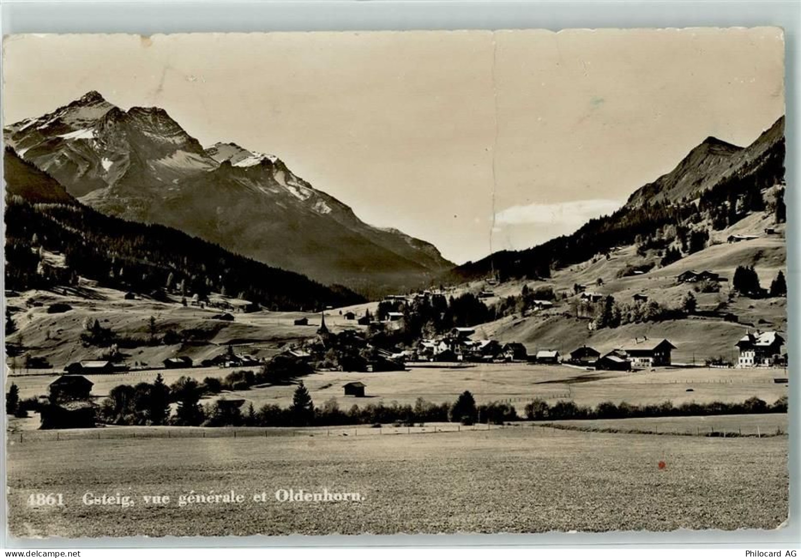 3785 Gsteig b. Gstaad Gebrauchsspuren Oldenhorn - 10302982