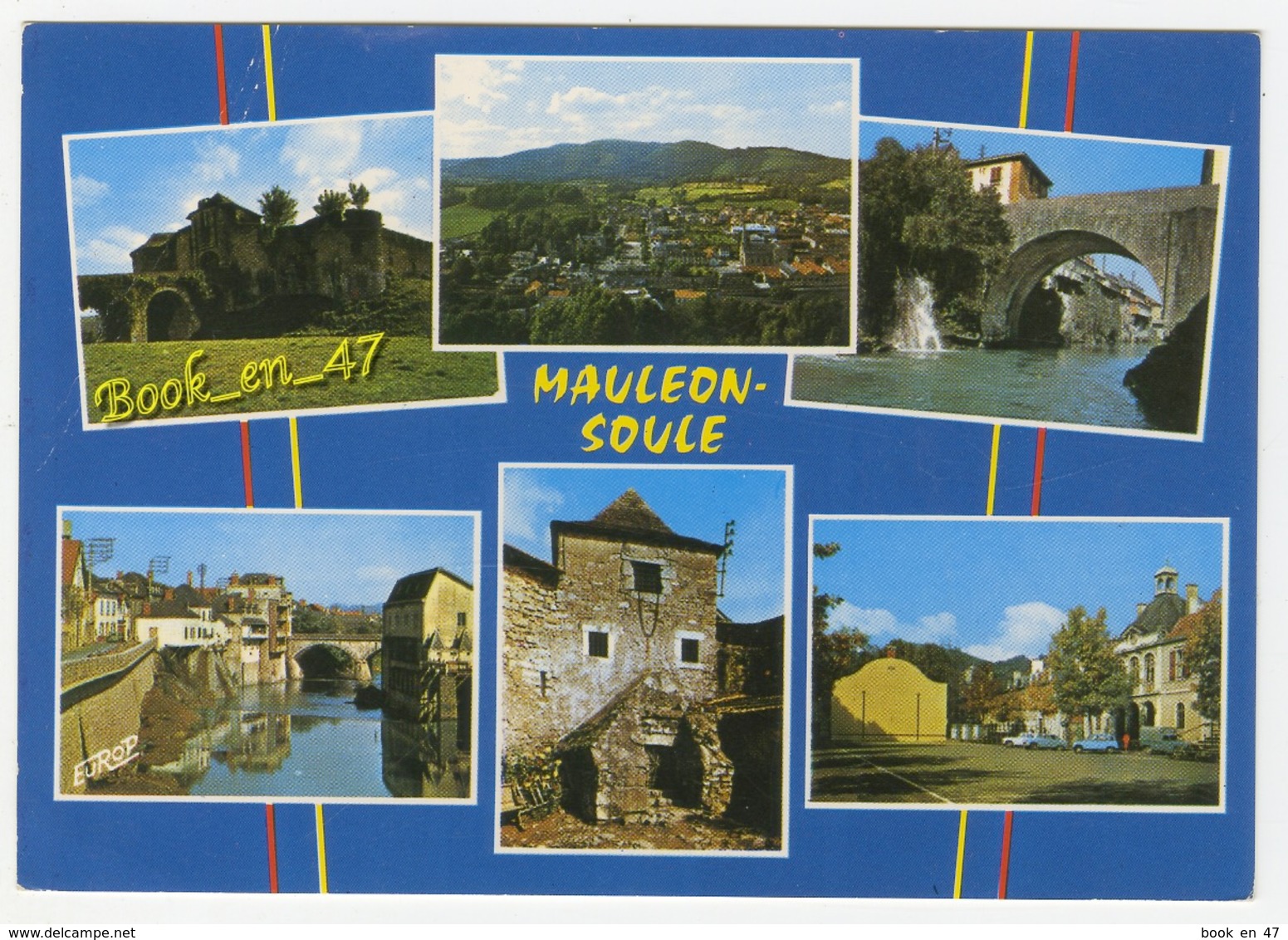 {37986} 64 Pyrénées Atlantiques Mauléon-Licharre ; divers aspects