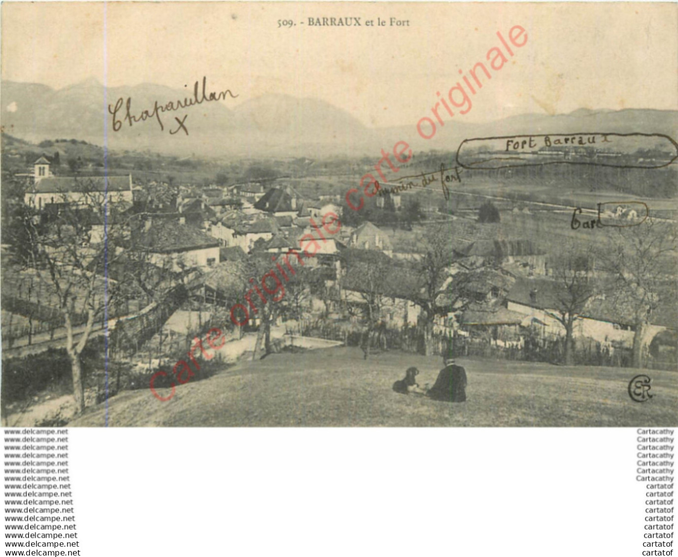 38.  BARRAUX et le Fort .