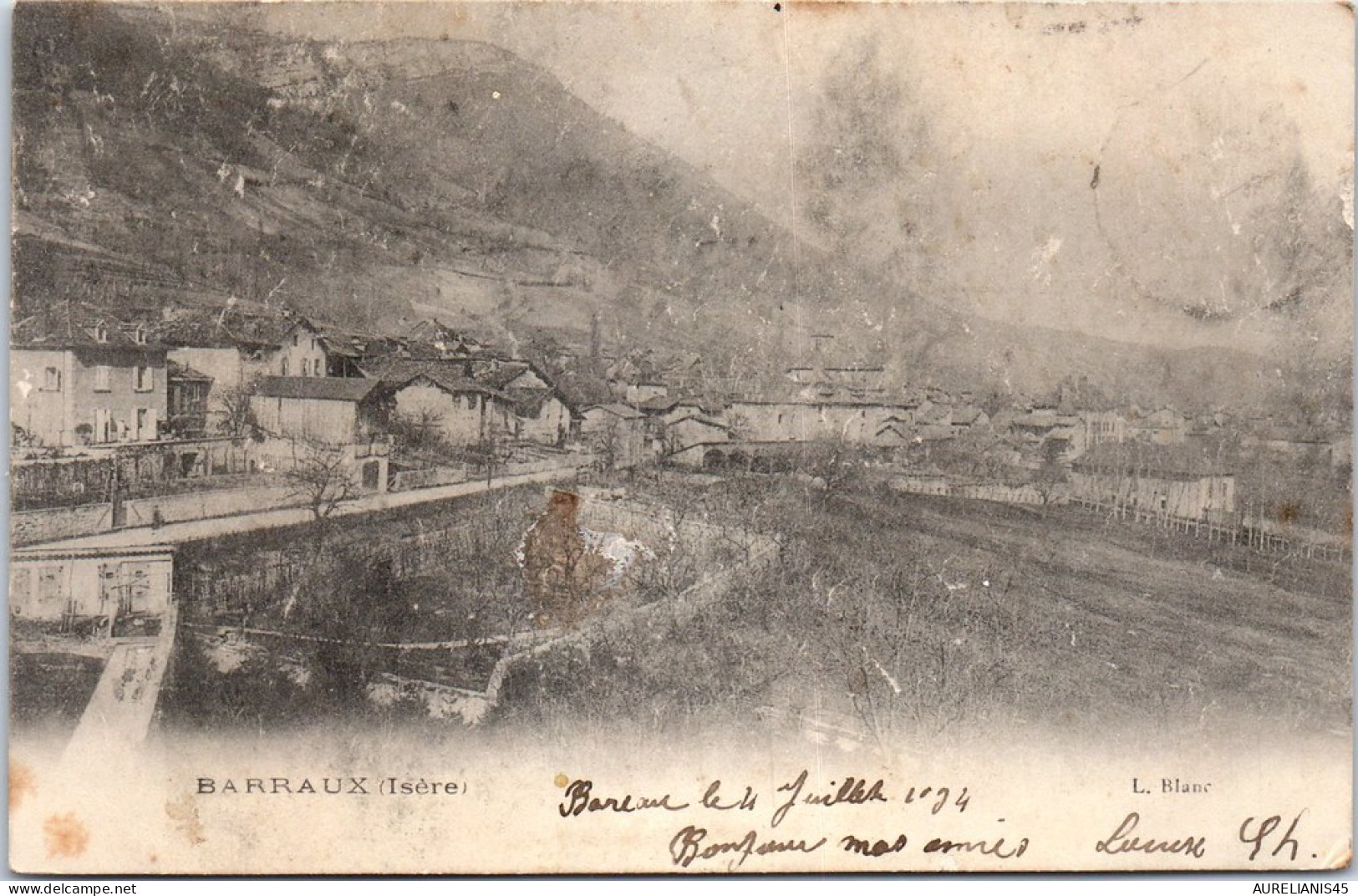 38 BARRAUX - vue partielle