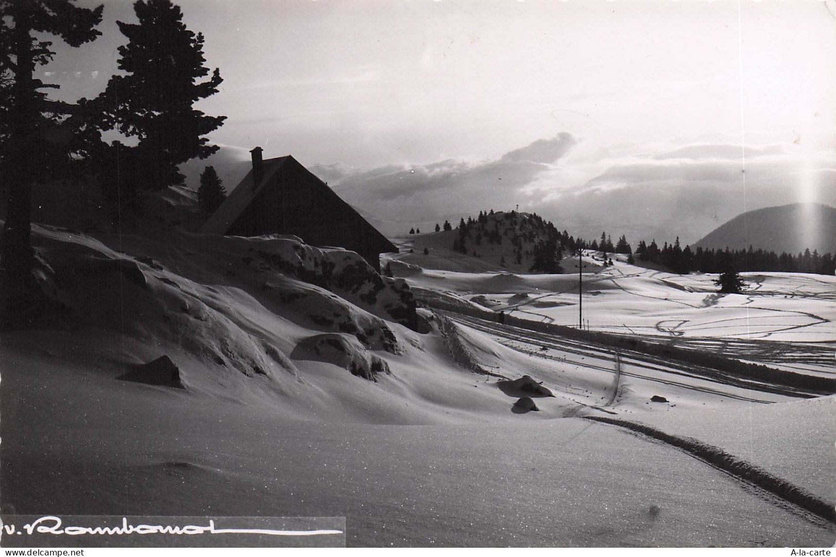 38 CHAMROUSSE MASSIF DE CHAMROUSSE ROCHE BERANGER