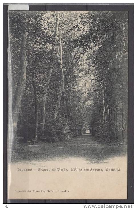 38 - Chateau de Vizille  - L'Allée des Soupirs