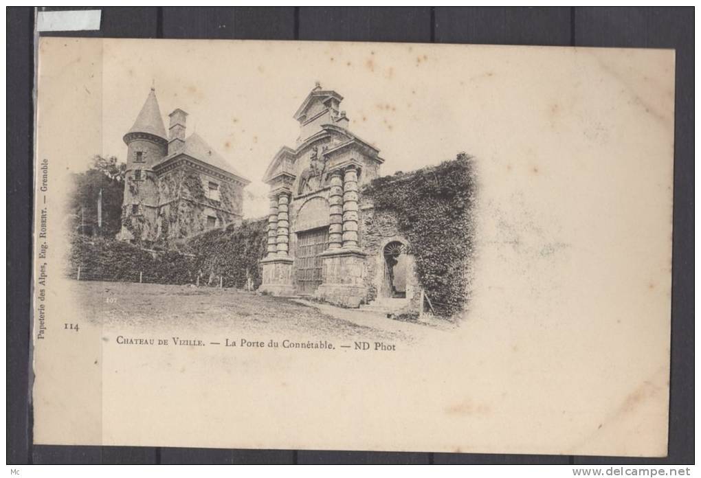 38 - Chateau de Vizille  - La porte de Connétable
