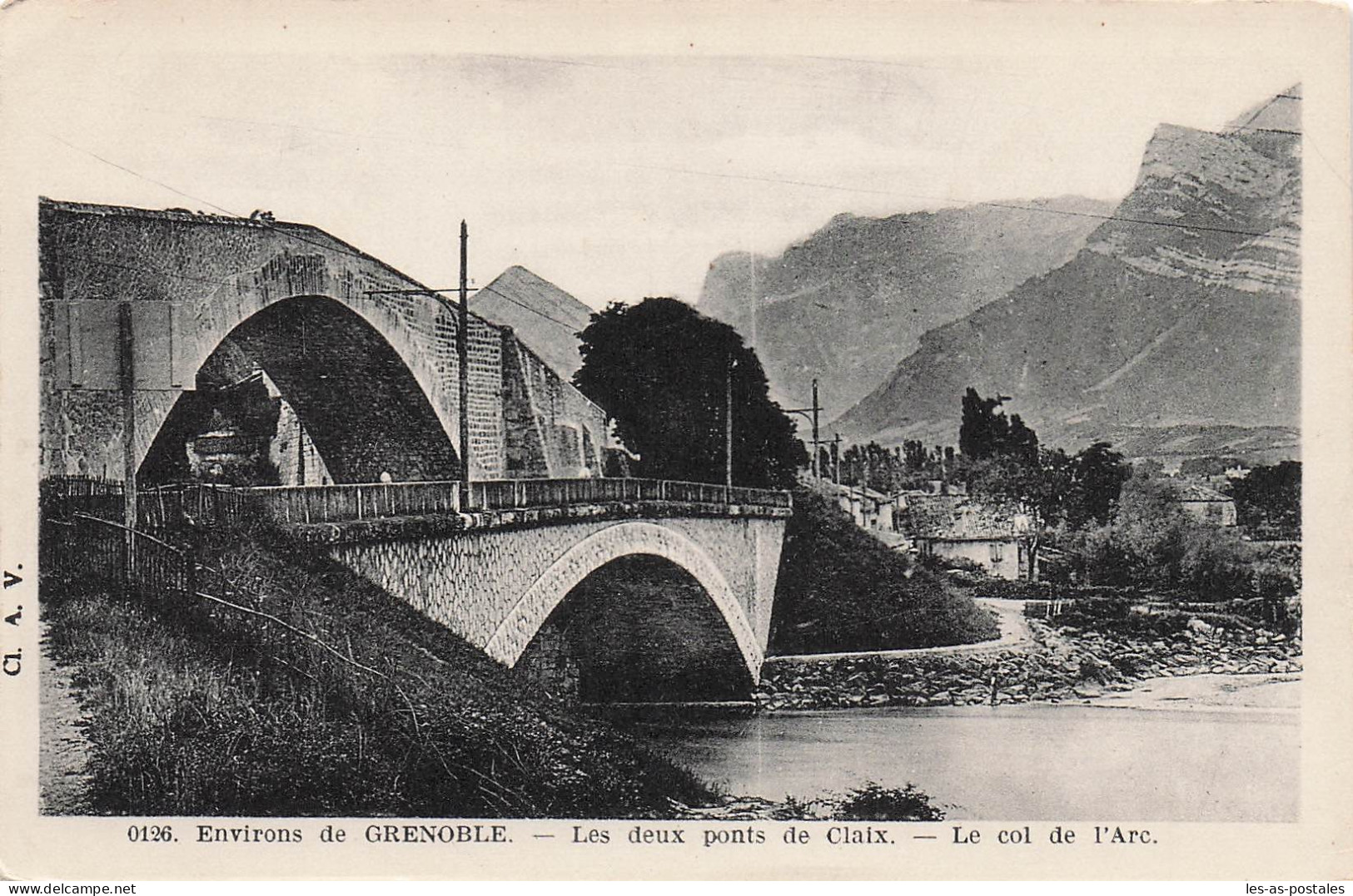 38 CLAIX LES DEUX PONTS DE CLAIX