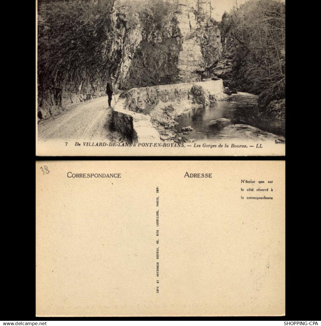 38 - De Villard de Lans à Pont en Royans - Gorges de la Bourne