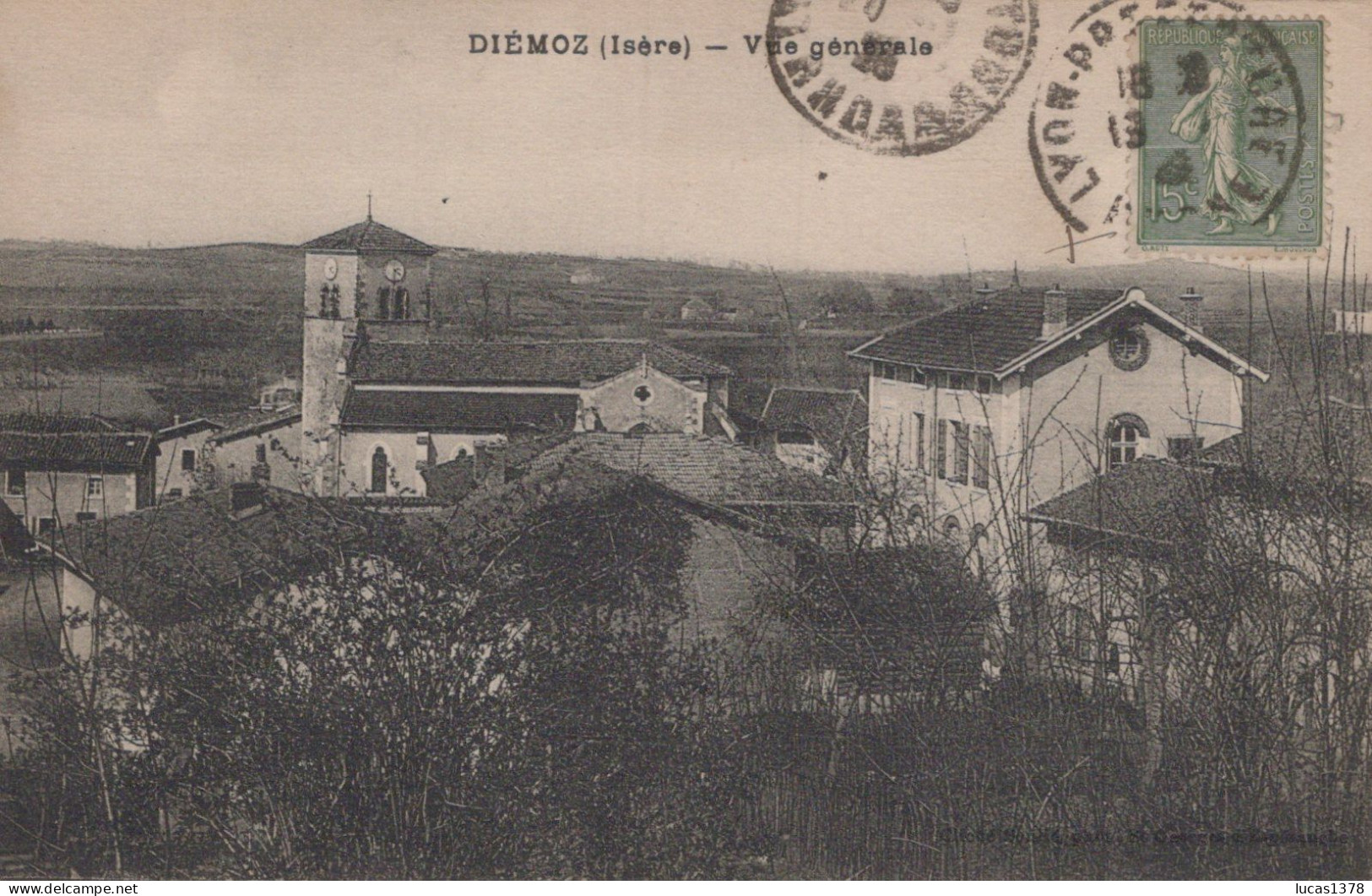 38  / DIEMOZ / VUE GENERALE