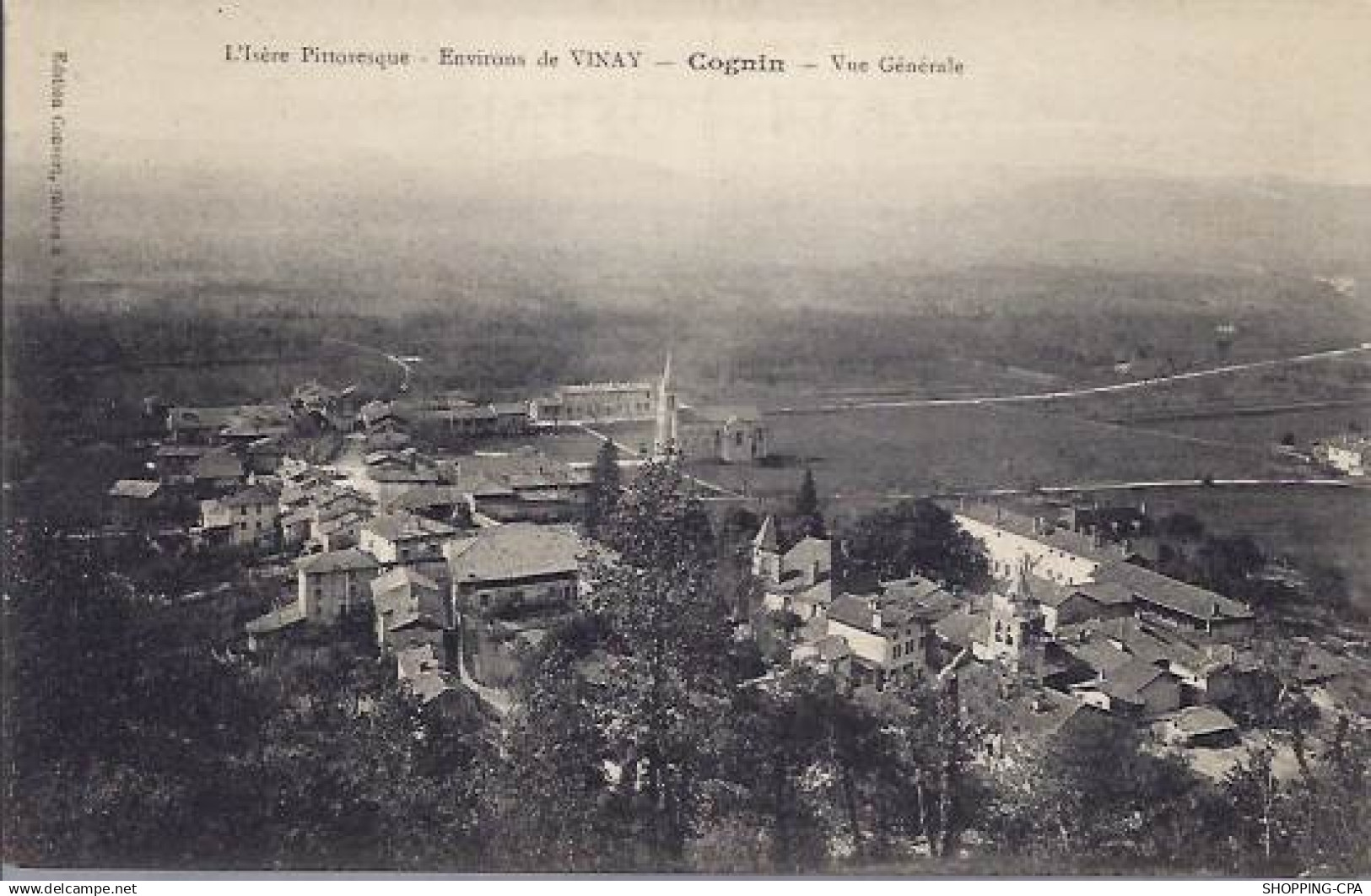 38 - Env. de Vinay - Cognin - Vue générale