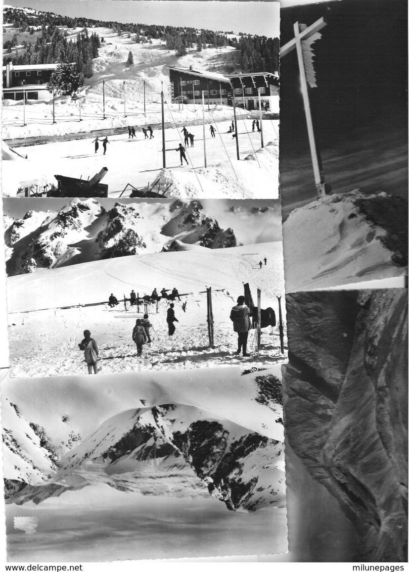 38 ISERE Lot 5 CPSM de CHAMROUSSE dont Patinoire en 1960