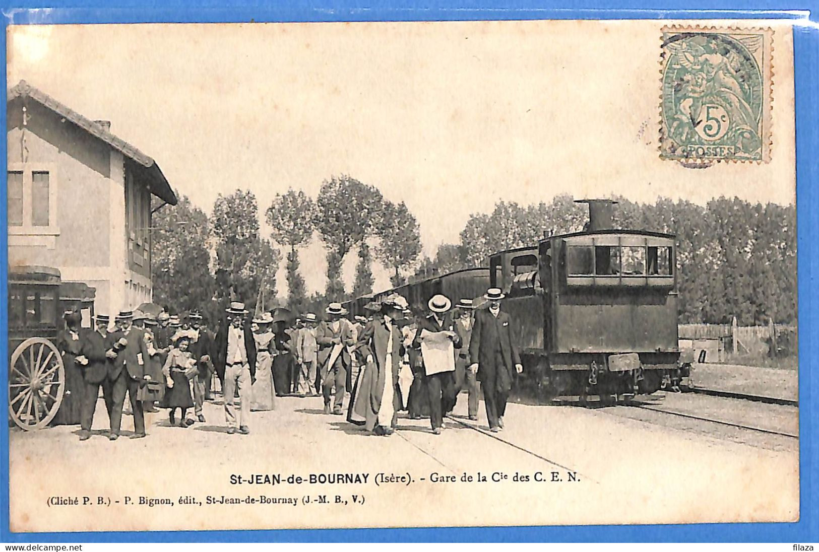 38 - Isère - Saint-Jean-de-Bournay - La Gare (N15181)