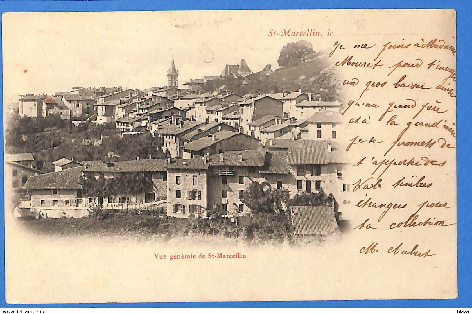 38 - Isère - Saint-Marcellin - Vue Generale de Saint Marcellin (N10050)