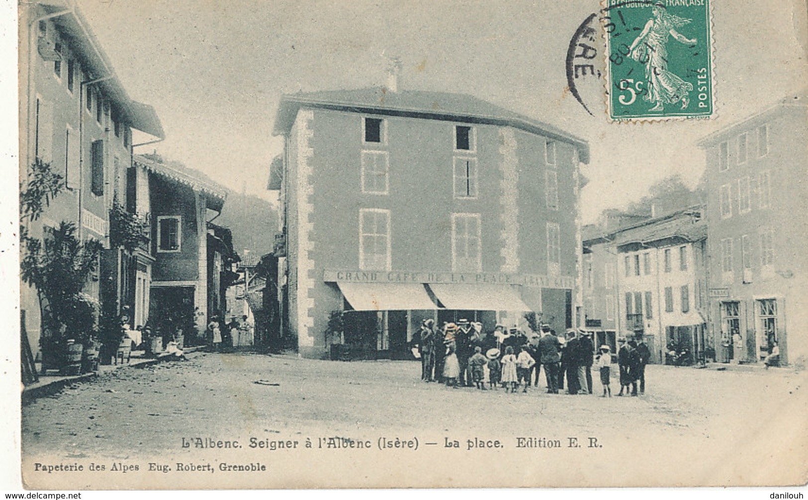 38 // L ALBENC   seigner a l'albenc    la place  E.R.  **