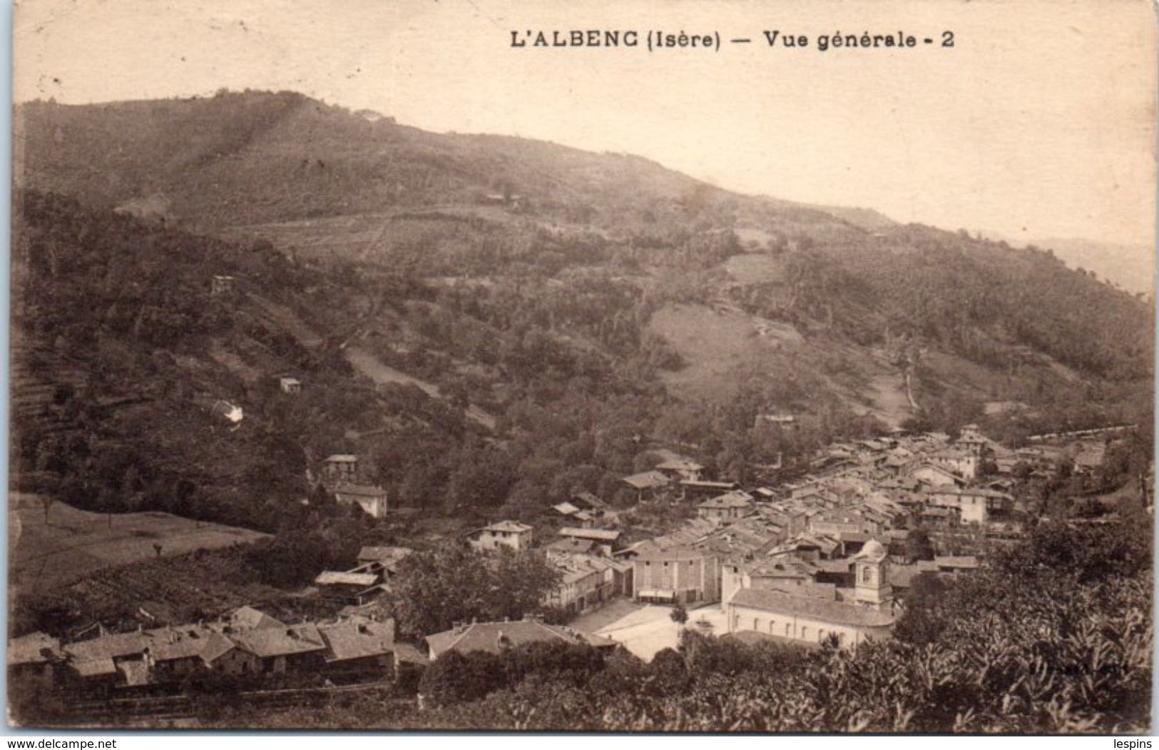 38 - L'ALBENC -- Vue générale  - N° 2