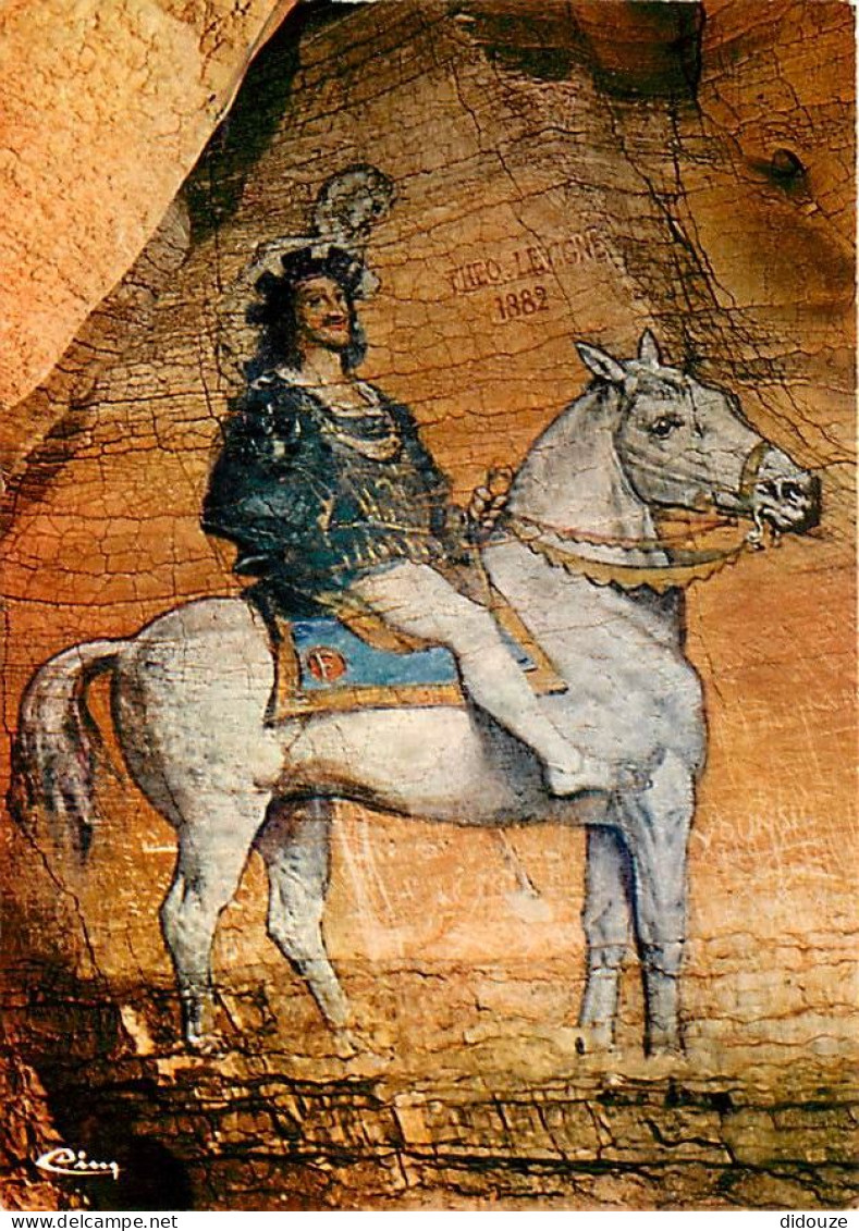 38 - La Balme les Grottes - Grottes de la Balme - Le portrait de François 1er - Art Peinture - Histoire - Carte Neuve -