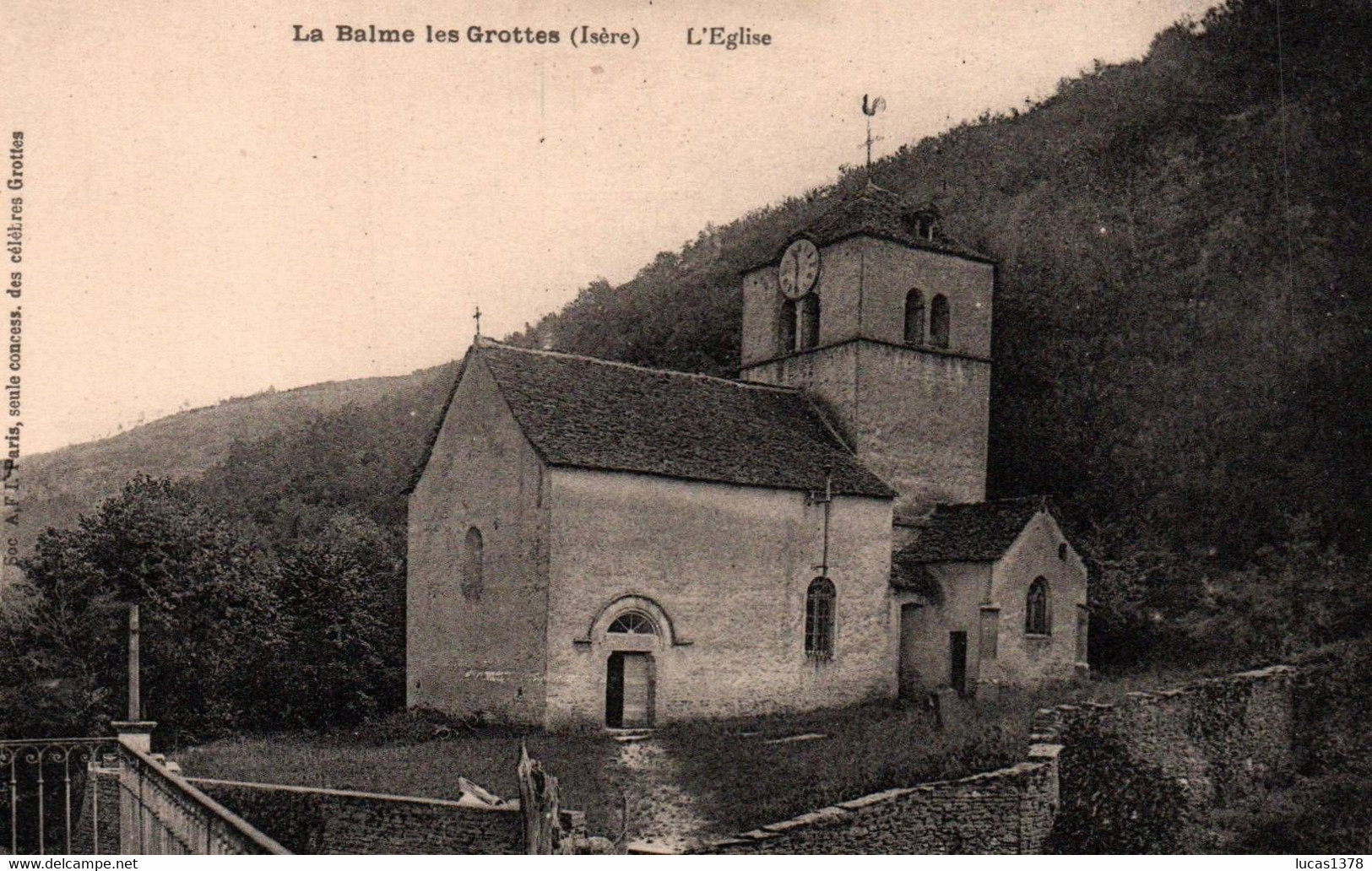 38 / LA BALME LES GROTTES / L EGLISE