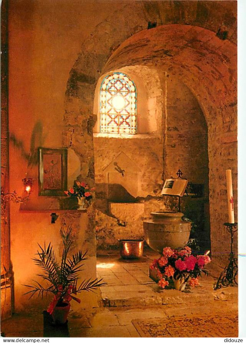 38 - La Cote Saint André - L'Eglise construite à partir de 1081 - La chapelle baptismale - Carte Neuve - CPM - Voir Scan