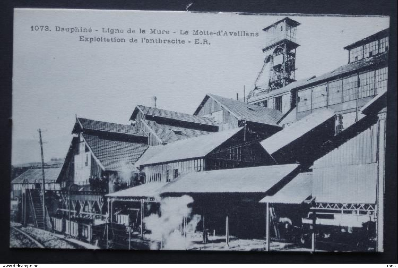 38 La Motte-d'Aveillans mine puits anthracite